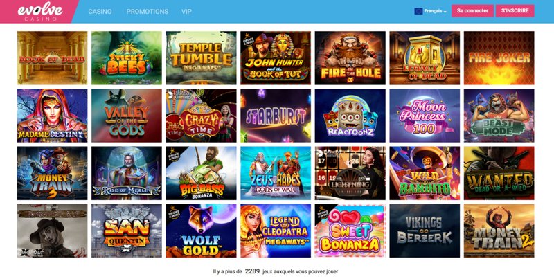 Les secrets d’Evolve Casino : pourquoi choisir ce casino en ligne francophone